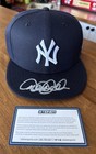 Derek Jeter Signed Autographed Authentic New York Yankees Hat Steiner Coa Bold