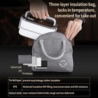 Stainless Steel Lunch Box - Bento Box Multifunctional Containers With Insulat   