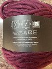K c Cozy Super Bulky Chunky Roving Yarn In Plum Purple