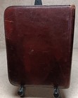 Vtg Bosca 8 X 5    Address Book Cognac Old Hand Stained Leather 4 Ring Free Shippi