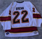 New Mexico Scorpions Jersey Xxl Jake Brenk Game Worn Chl Hockey Nm Nhl Official