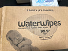 Waterwipes Sensitive  Newborn   Baby Wipes 720 Count  12 Packs Of 60 
