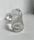 Vintage Faceted Glass Bottle Stopper  Decanter Stopper  Mcm Period Design