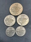 Lot Of 36 Vintage Casino Tokens - Various Denominations   Places 