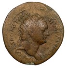 Judaea Domitian 81-96 Ad  5 5 Ae 28 Huge Caesarea Roman Empire Capta Coin  Ngc F