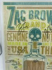 Zac Brown Band 2017 Tour Collection Tour Poster - Rare  Signed By Entire Band