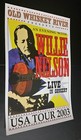 Willie Nelson 2003 Us Tour Show Print Poster Old Whiskey River 