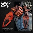 Handmade Pure Leather Hand Crafted Belt Sheath Holster For Fixed Blade Knife