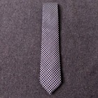 Tom Ford Men s Neck Tie 100  Silk Purple Houndstooth Classic Italy Skinny 70s