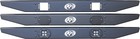 Kfi Products Bumper Light Cover Kit Steel 101445