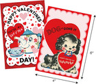    27 Pcs Vintage Valentine s Cards Animal Valentine s Day Greeting Cards Colorful