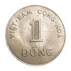 1964 South Vietnam 1 Dong Vintage Unc Coin Km 7