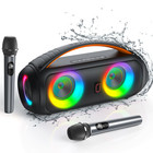 Fanfun Karaoke Machine W 2 Wireless Microphones -portable Bluetooth Speaker Gift
