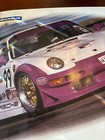 Porsche Pilot Tires Racing Poster 36 X 24