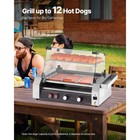 Stainless Steel 5 Roller Sausage Cooker 750w Electric Hot Dog Grill