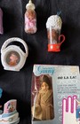 Vtg 1960 Liddle Kiddle Mixed Lot Disney Ginny Doll Mini Small Miniature Play Set