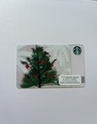 2015 Christmas Tree - Holiday Core Card - Starbucks Card - Mint