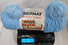 Bernat Super Value Yarn Lot    8879 Sky Blue   8 2 Oz Total