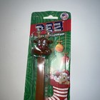 Christmas Holiday Reindeer Rudolph Clear Bear Santa Frosty Snowman Pez Dispenser