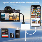 5-in-1 Memory Card Reader For Iphone Ipad Usb 3 0 Otg Adapter For Sd tf