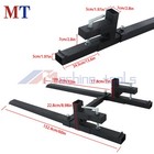 60inch 2000lbs Clamp On Pallet Forks Loader Bucket Skidsteer Tractor Forks