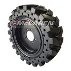 12x16 5 Skid Steer Solid Tires For Cat 4 Tires wheels 33x12-20 Maximizer Gt