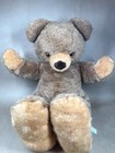Vtg Rare Large Althans Pluschitere Glass Eyes Chestnut Brown Bear West Germany