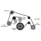 Water Pump   Tensioner   Belt Fits Chevrolet Silverado gmc Sierra 4 8l 5 3l 6 0l