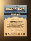 2016-17 Sp Game Used Dylan Strome Draft Day Marks Rookie Patch  o  11 35 Ssp Ddm