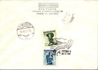 Austria Flugpost Used Eagle Cover Vienna To Bangkok Welhelm Kres 50 Anniversary