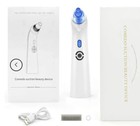 Comedo Suction Beauty Device Vacuum Blackhead Cleaner Remover-white