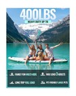 10 6  x33  inflatable Stand Up Paddle Board  400lbs Extra Wide Stand Up Paddl   