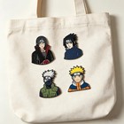 Lot 4 Pin s Naruto Anime Brooches Metal Itachi Sasuke Kakashi Cosplay Accessory