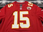 Kansas City Chiefs Patrick Mahomes  15 Nike Onfield Jersey Mens Sz M  dium Used