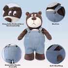 13 5 dressed Teddy Bear Soft Stuffed Bear Cute Plush Toy For Boys Girl Birthday 