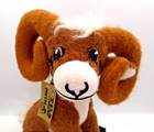 Vintage 1975 Elbert The Bighorn Ram Sheep Dakin Plush Pillow Pets Exclusive New