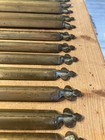 Antique Brass Stair Rods X14victorian Vintage 80cm
