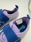 Newtz Kids Water Shoes Seahorse Print Blue Purple Size 11-12 Slip On Protection