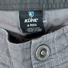 Kuhl Splash Roll Up Hiking Pants Womens 4 Reg Charcoal Gray Straight Leg Outdoor