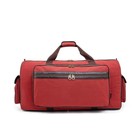 Barton Battle Bag Premium Duffle Drum Hardware Bag  32  X 10  X 16   Brick Red