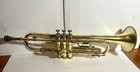 Vintage G g Conn Ltd Elkhart Usa Brass Trumpet Slightly Damaged see Photos 