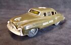 Vintage 19340s Friction Tin Litho Sedan Car Rubber Wheels S-6548 Ex Cond