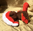 Rare 1996 Ty Original Beanie Baby    gobbles    The Turkey Plush Bird Authentic