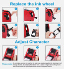 2 Pcs Mx-5500 8 Digits Price Tag Gun With Sticker Labels And Ink Refill  Label