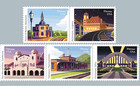 Usps 2023 Railroad Stations Forever Stamps Scott  5758-5762 -mnh- 100 Pcs Total
