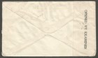 South Africa 1943 Censored Airmail Cover Pendra Road To Usa