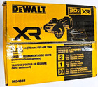 Dewalt Dcs438b 20v Cordless 3  Compact Cut Off Saw 20 Volt Brushless Max Xr Box