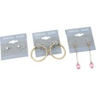 100 Soft Grey Sterling Silver Earring Cards 1 5x1 5 