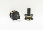 Lamp Finial Adapter  aged Brass  solid Brass 1-pc  