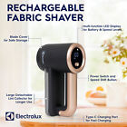 Electrolux Rechargeable Fabric Shaver   Lint Remover - Black